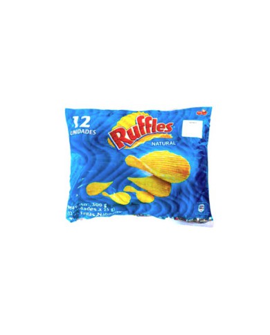 PAPAS RUFFLES NATURALES PACK (12 X 25 G)