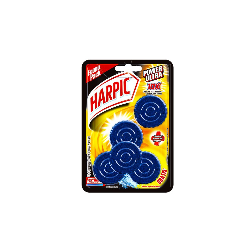 PASTILLA TANQUE AZUL HAPRIC PACK (5 X 45 G)