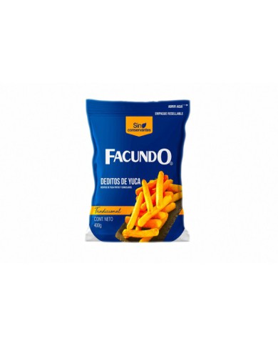 DEDITOS DE YUCA CONGELADO FACUNDO 400 G