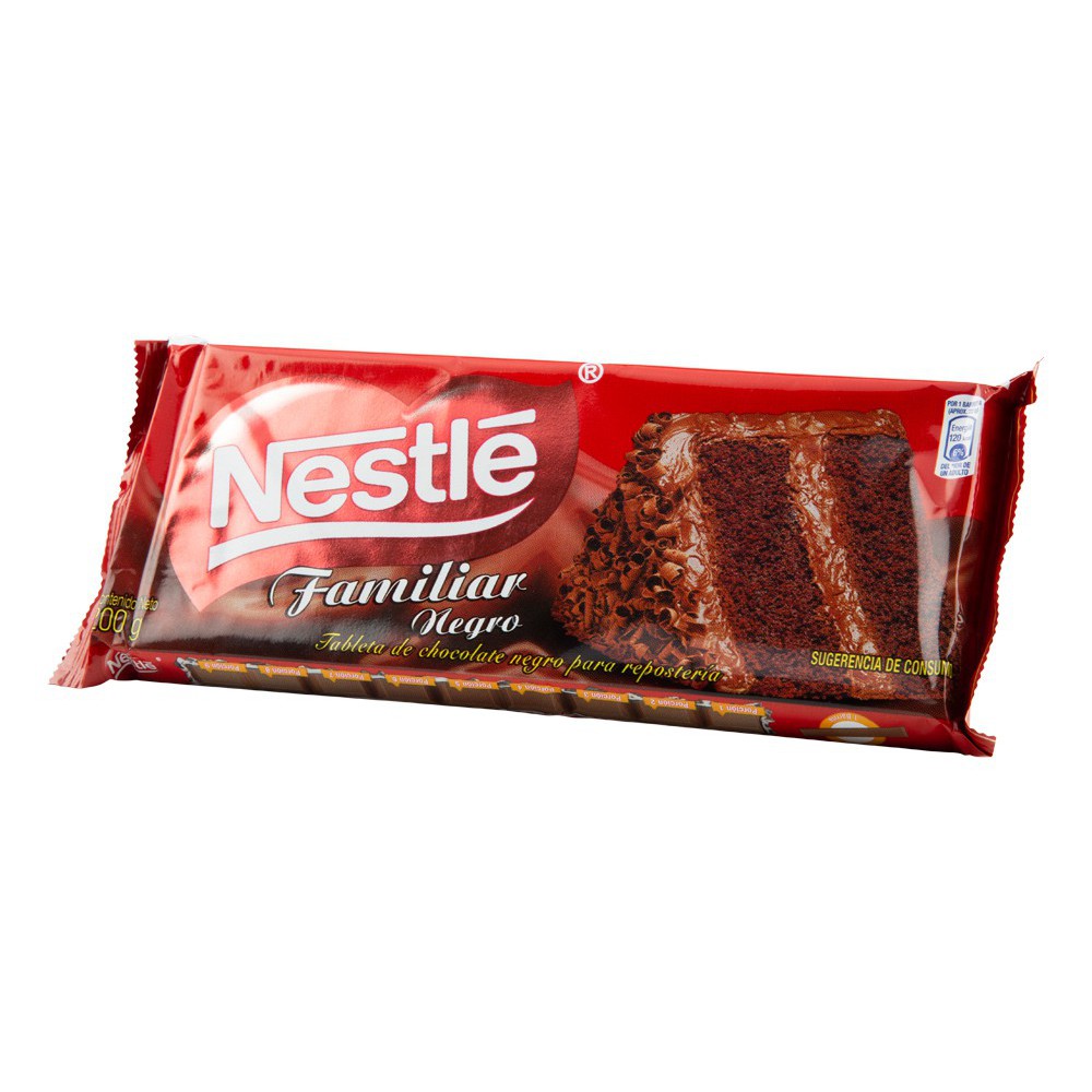 CHOCOLATE FAMILIAR NEGRO NESTLE 200 G