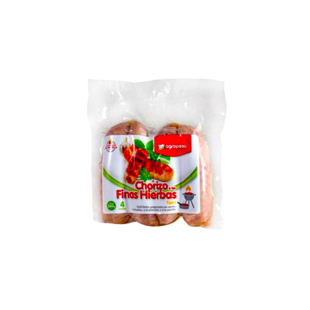 CHORIZO FINAS HIERBAS TIPO I AGROPESA CAJA (12 X 360 G)