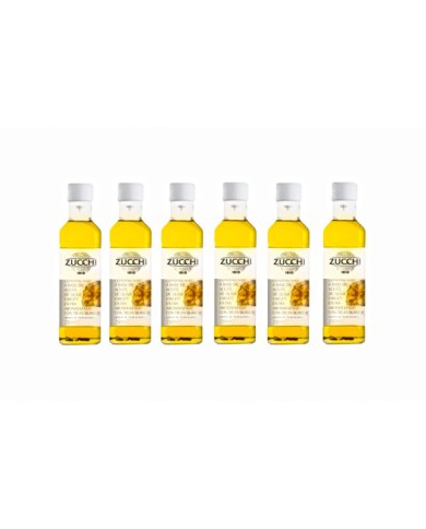 ACEITE DE OLIVA EXTRA VIRGEN AROMATIZADO CON TRUFA BLANCA ZUCCHI CAJA (6 X 250 ML)