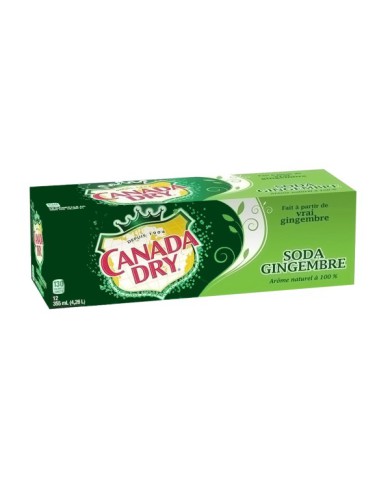 GINGER ALE CANADA DRY CAJA (12 X 355 ML)