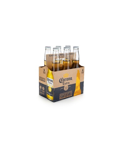 CERVEZA CORONA EXTRA PACK (6 X 355 ML)