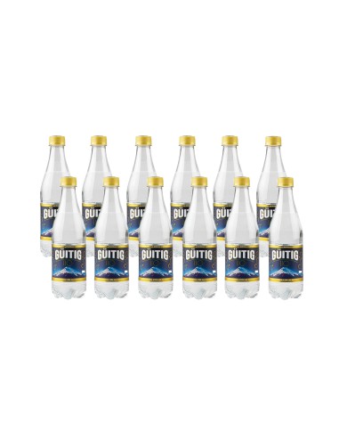 AGUA CON GAS GÜITIG CAJA (12 X 500 ML)