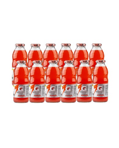 BEBIDA HIDRATANTE FRUTAS TROPICALES VIDRIO GATORADE CAJA (12 X 473 ML)