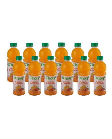 JUGO DE NARANJA/ZANAHORIA DHOY CAJA (12 X 355 ML)