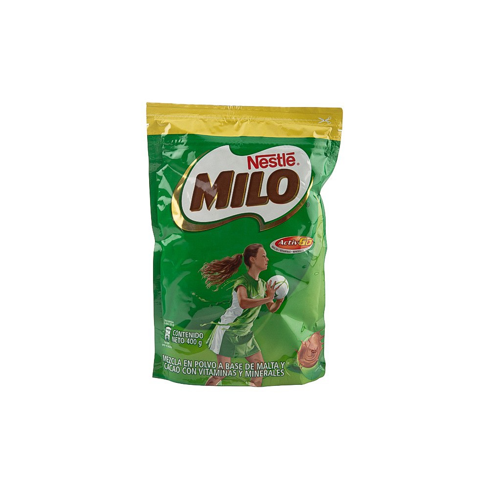 CHOCOLATE EN POLVO MILO NESTLE 400 G