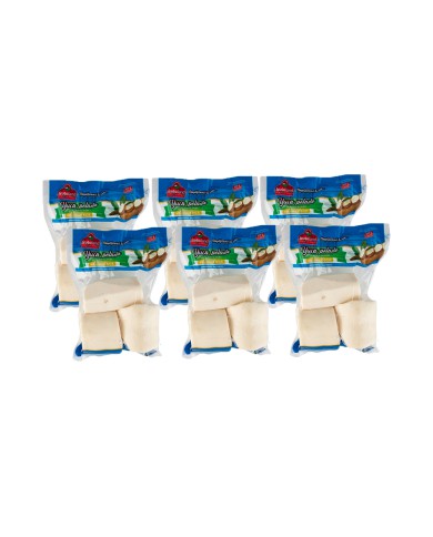 YUCA CONGELADA PELADA FRUTOLAND CAJA (6 X 500 G)