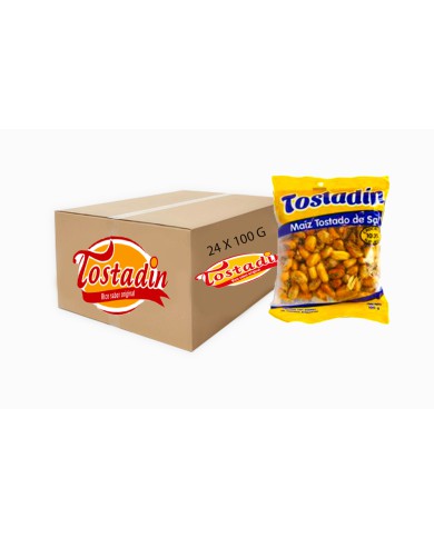 MAÍZ TOSTADO DE SAL TOSTADÍN CAJA (24 X 100 G)