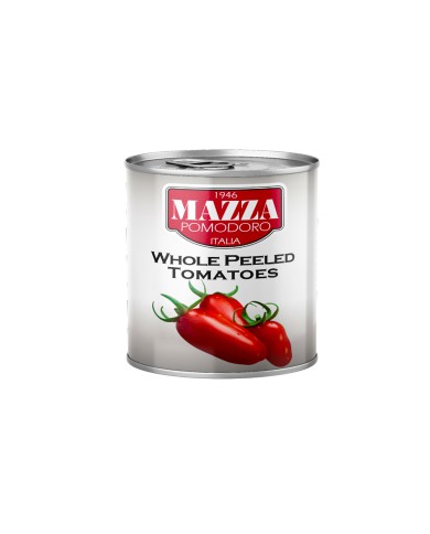 TOMATES ENTEROS PELADOS LATA MAZZA 800 G