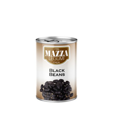 FREJOL NEGRO LATA MAZZA 400 G