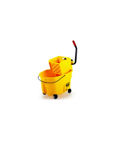 COCHE DE TRAPEO-33L WAVEBRAKE AMARILLO RUBBERMAID FG758088YEL