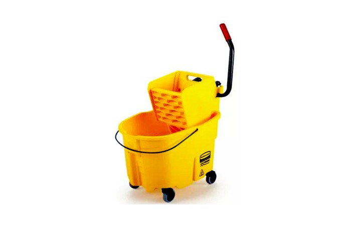 COCHE DE TRAPEO-33L WAVEBRAKE AMARILLO RUBBERMAID FG758088YEL