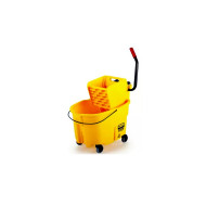 COCHE DE TRAPEO-33L WAVEBRAKE AMARILLO RUBBERMAID FG758088YEL