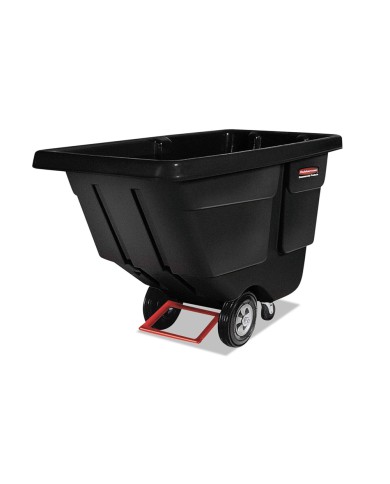 CONT DE BASURA BASCULANTE 450LB - TRABAJO PESADO RUBBERMAID FG9T1300BLA