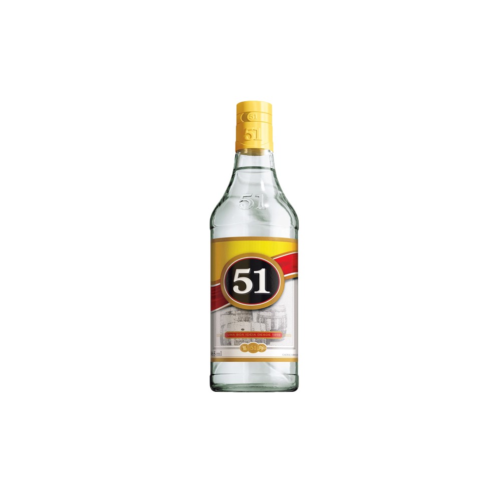 AGUARDIENTE CACHACA 51 PIRASSUNUNGA 965 ML