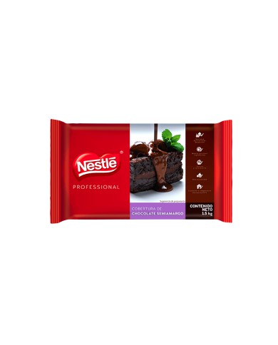 COBERTURA CHOCOLATE SEMIAMARGO NESTLE 1.5 KG