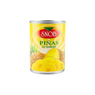 PIÑAS EN RODAJAS SNOB 600 G