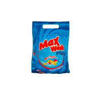 DETERGENTE EN POLVO FLORAL MAX WASH PLUS 1 KG