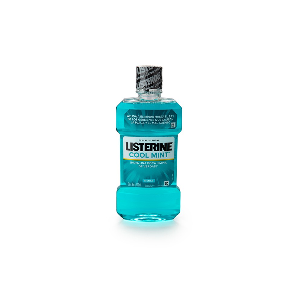 ENJUAGUE BUCAL MENTA COOL MINT LISTERINE 500 ML