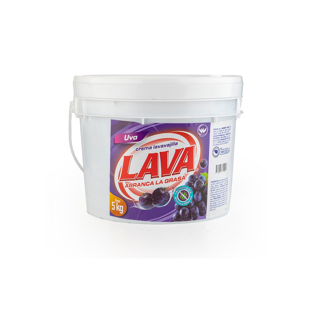 LAVAVAJILLA EN CREMA UVA LAVA 5000 G