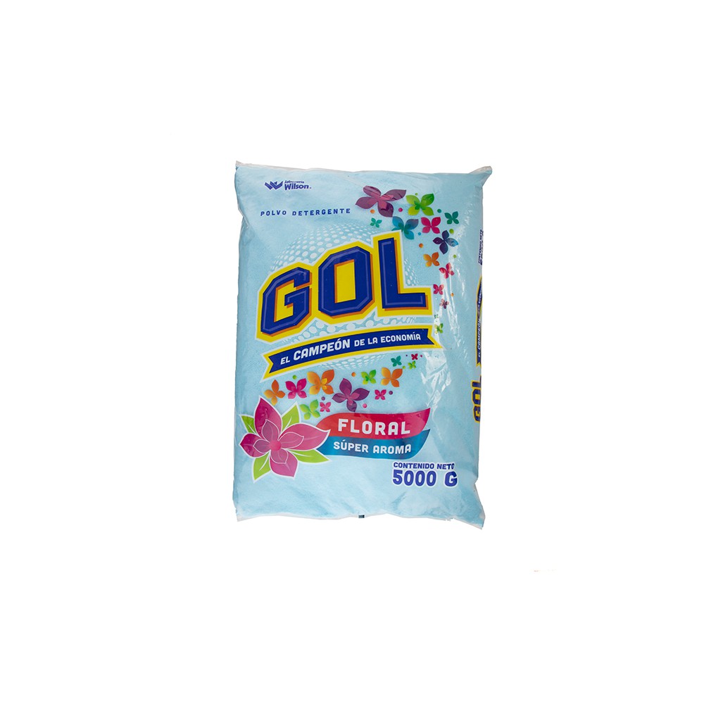 DETERGENTE EN POLVO FLORAL GOL 5 KG