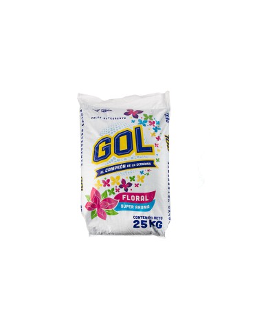 DETERGENTE EN POLVO FLORAL GOL 25 KG