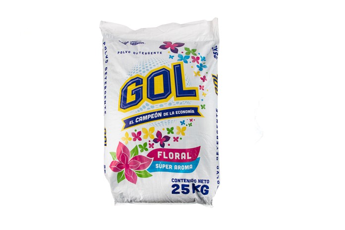 DETERGENTE EN POLVO FLORAL GOL 25 KG