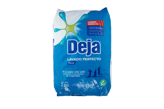 DETERGENTE EN POLVO FLORAL DEJA 2 KG