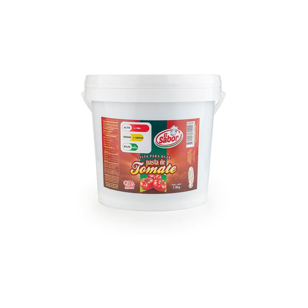 PASTA DE TOMATE EL SABOR 3.8 KG