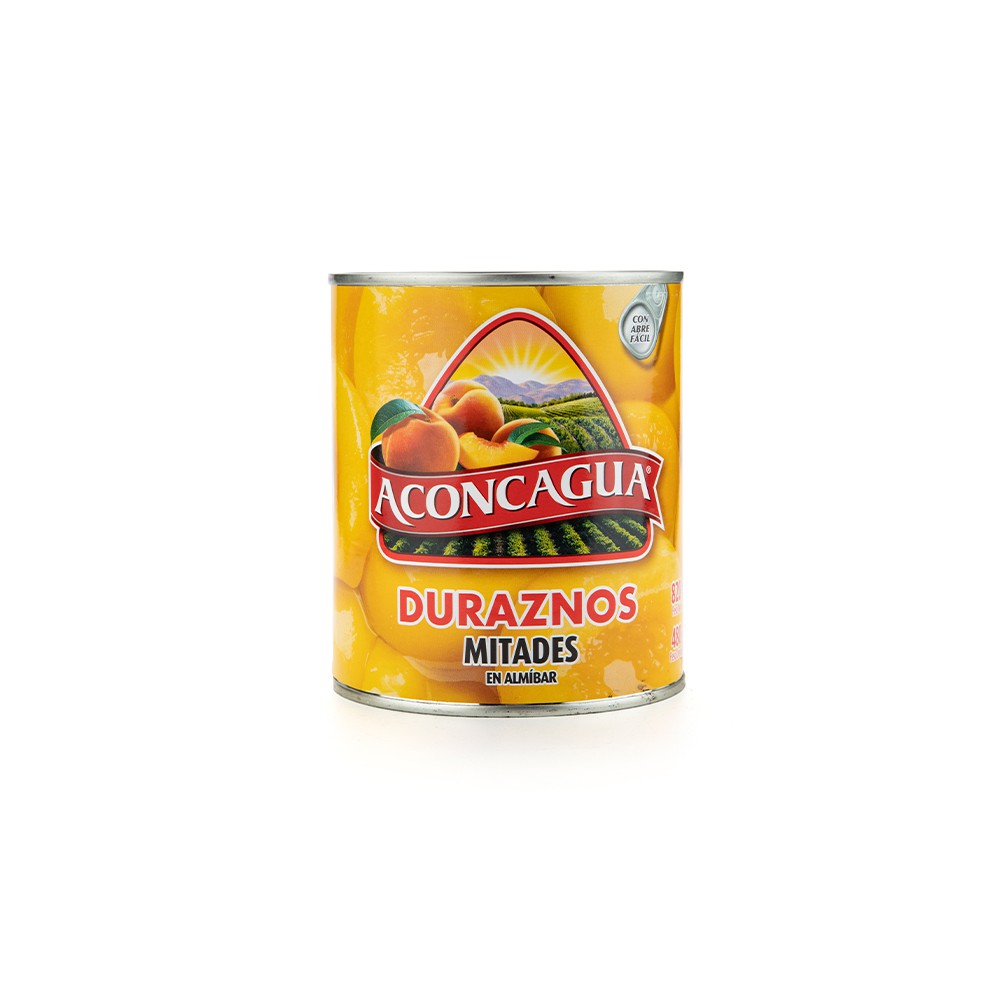 DURAZNOS EN MITADES ALMIBAR ACONCAGUA 820 G