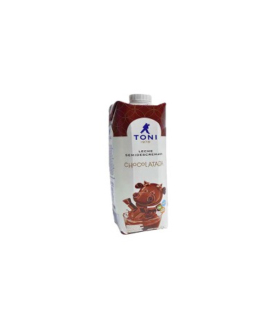 LECHE CHOCOLATADA SEMIDESCREMADA TONI TETRAPACK 1 LT