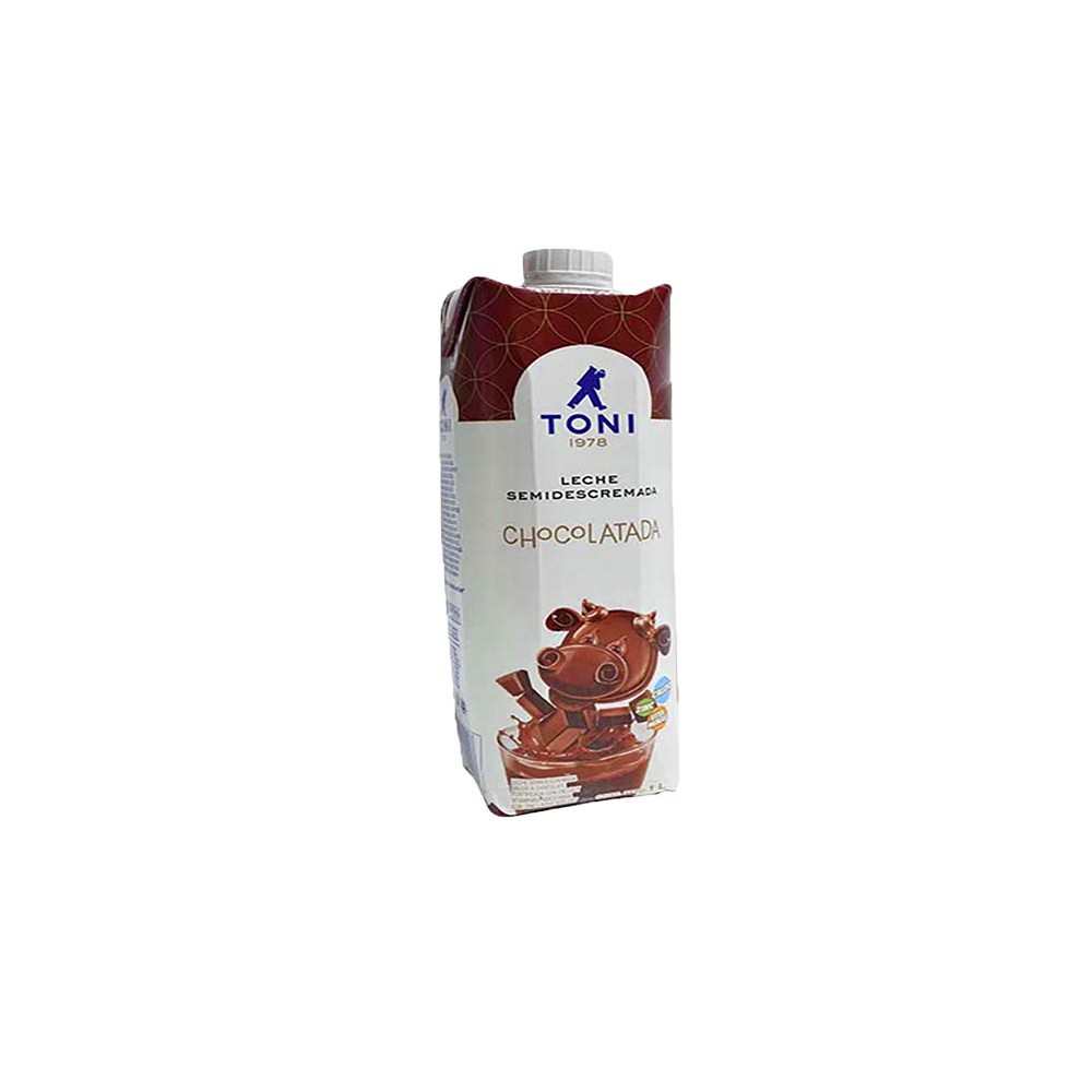 LECHE CHOCOLATADA SEMIDESCREMADA TONI TETRAPACK 1 LT