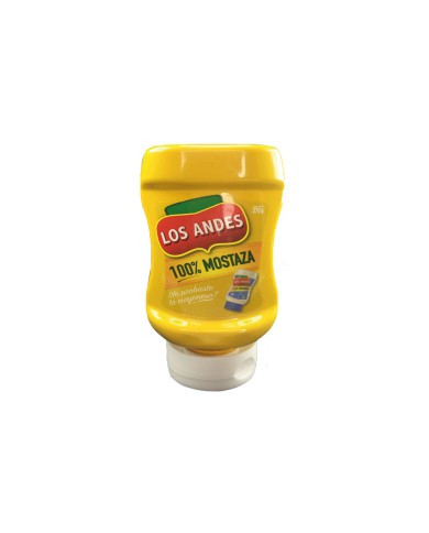 MOSTAZA LOS ANDES SQUEEZE 370 G