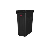 BASURERO SLIM JIM 87L NEGRO RUBBERMAID FG354060BLA