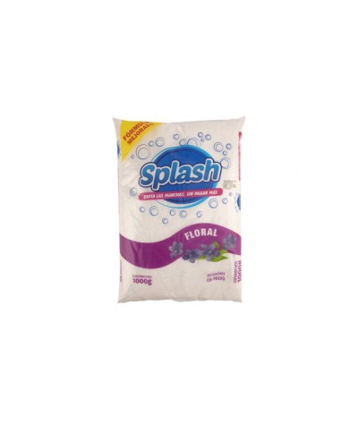 DETERGENTE EN POLVO AROMA FLORAL SPLASH 1 KG