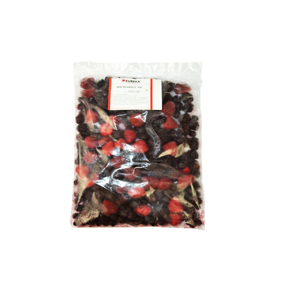 MIX BERRIES CONGELADOS IQF EUREKA 1 KG