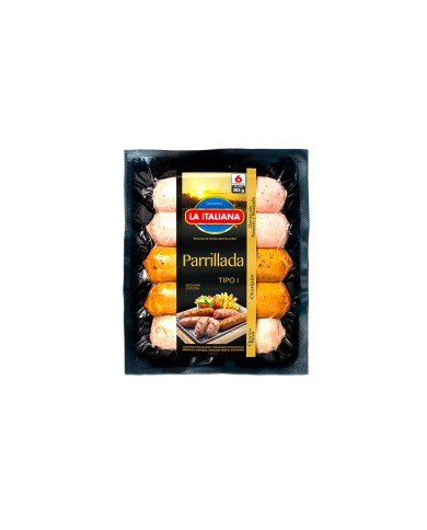 CHORIZO PARRILLADA TIPO I LA ITALIANA CAJA (10 X 385 G)