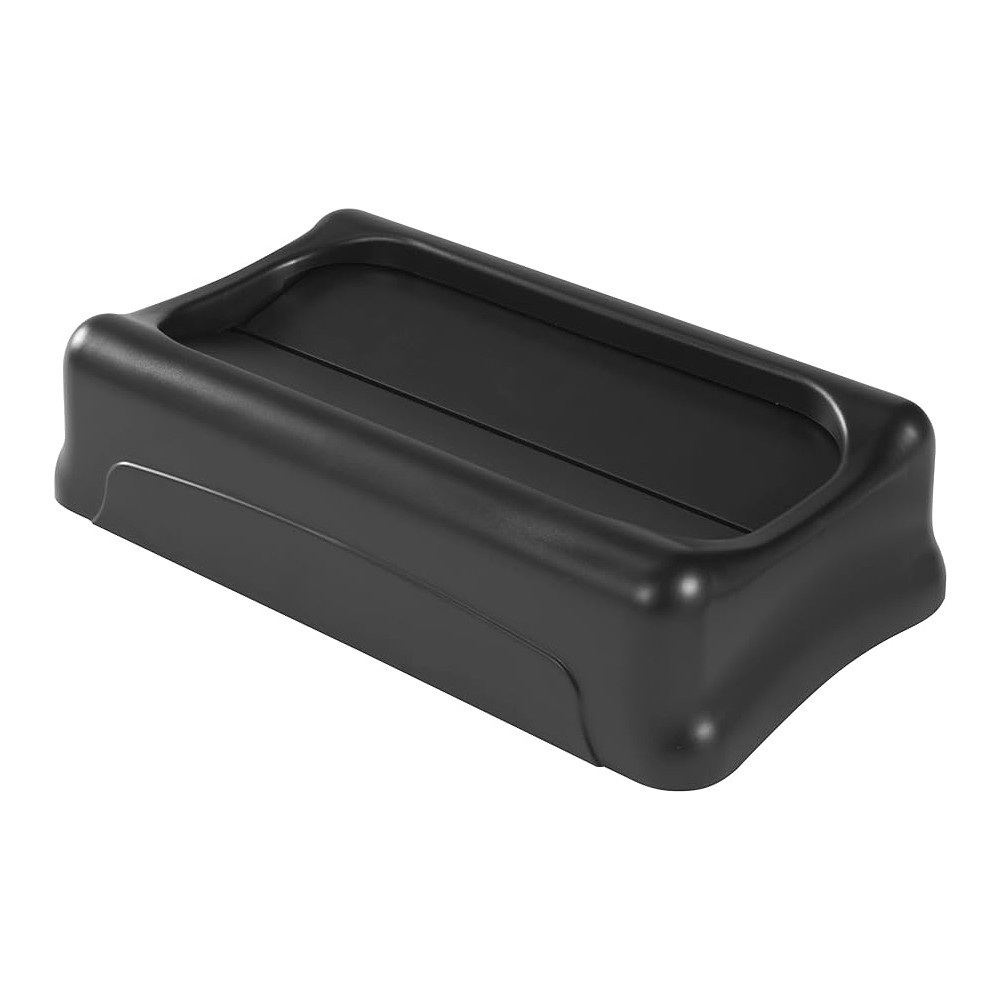 TAPA BASCULANTE SLIM JIM NEGRA RUBBERMAID FG267360BLA