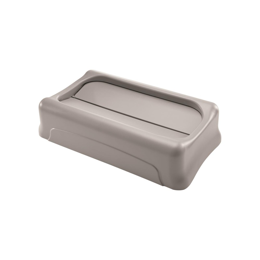 TAPA BASCULANTE SLIM JIM GRIS RUBBERMAID FG267360GRAY