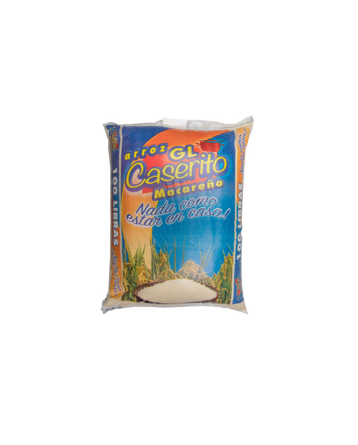 ARROZ MACAREÑO CASERITO 100 LB