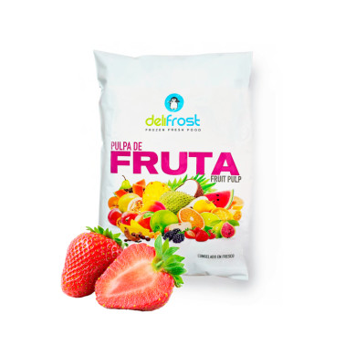 PULPA DE FRUTILLA CONGELADO DELIFROST 940 G