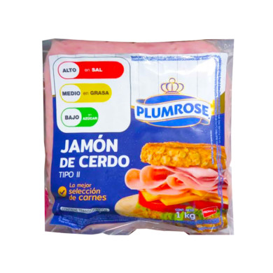 JAMON DE CERDO TIPO II PLUMROSE 1 KG