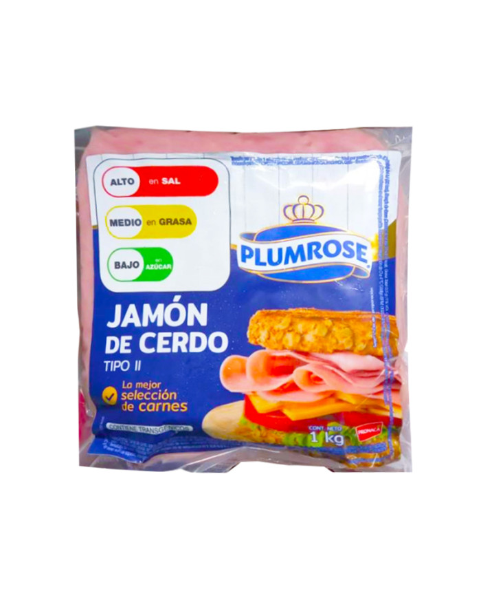 JAMON DE CERDO TIPO II PLUMROSE 1 KG