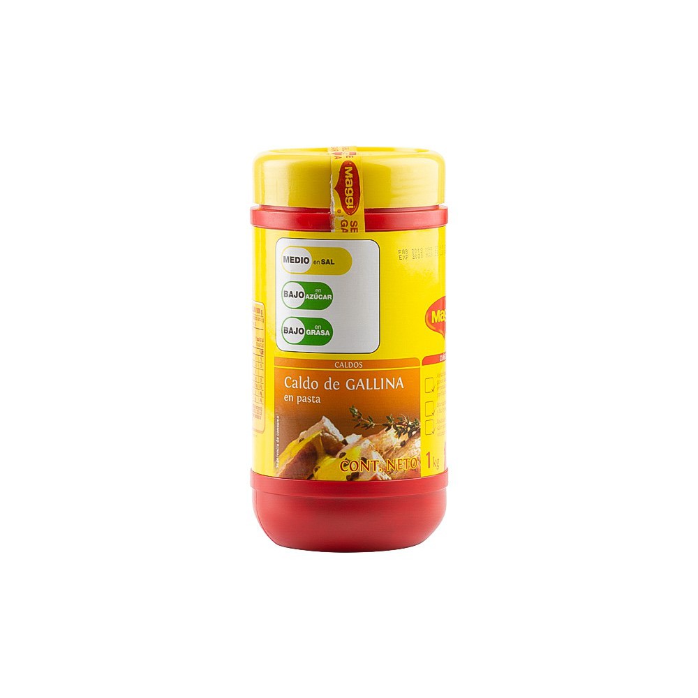 CALDO DE GALLINA EN PASTA MAGGI 1 KG