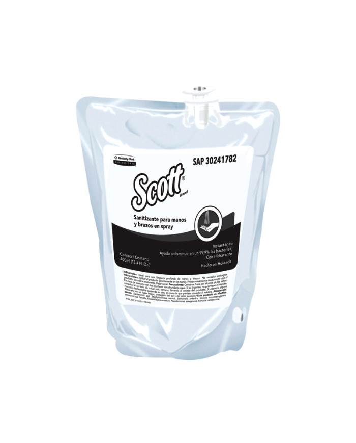 SANITIZANTE DE MANOS SCOTT SPRAY SACHET (30241782) 400 ML