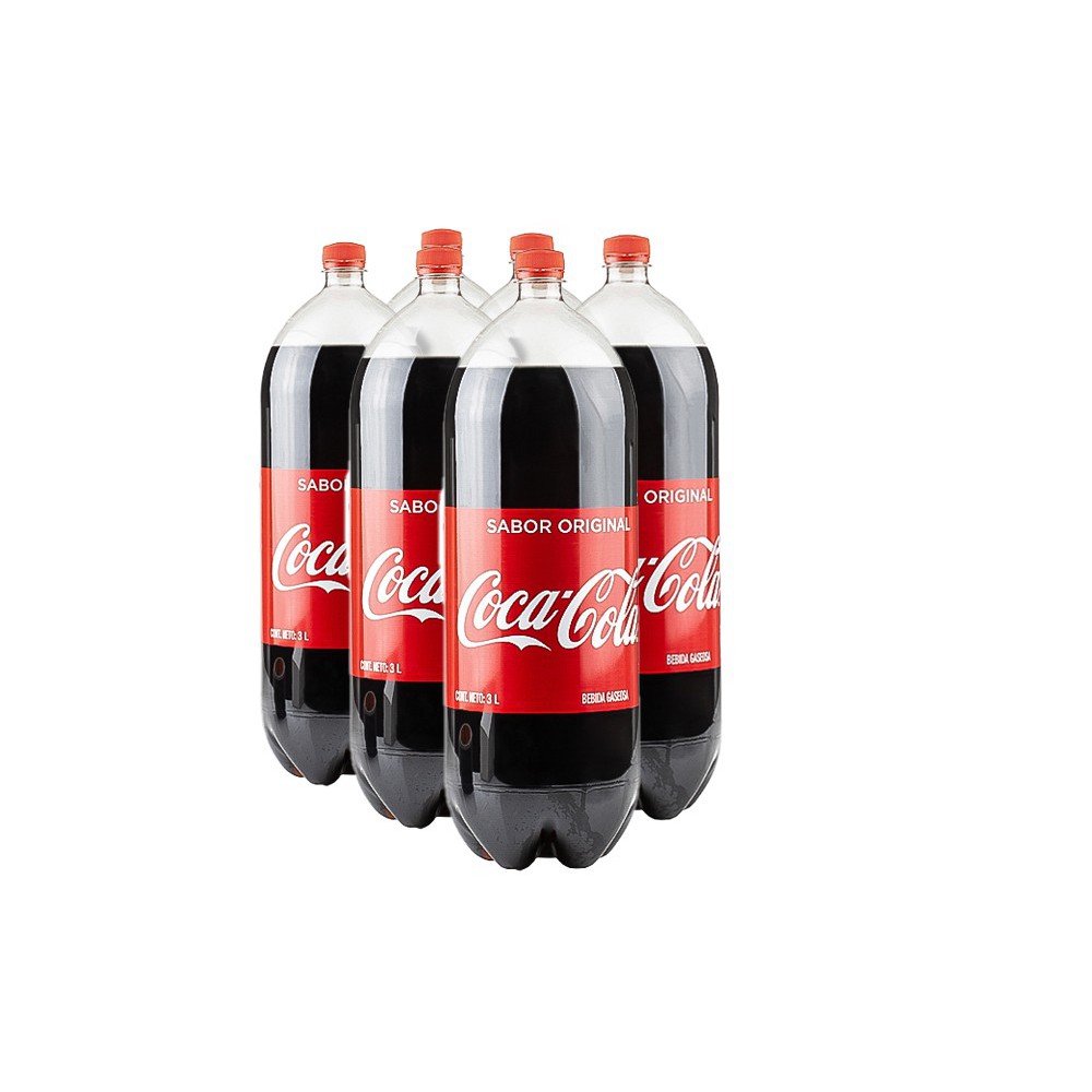 COCA COLA ORIGINAL CAJA (6 X 3 LT)