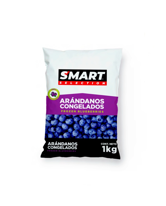 ARANDANO CONGELADOS IQF SMART SELECTION 1 KG