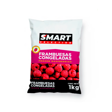 FRAMBUESA CONGELADOS IQF SMART SELECTION 1 KG